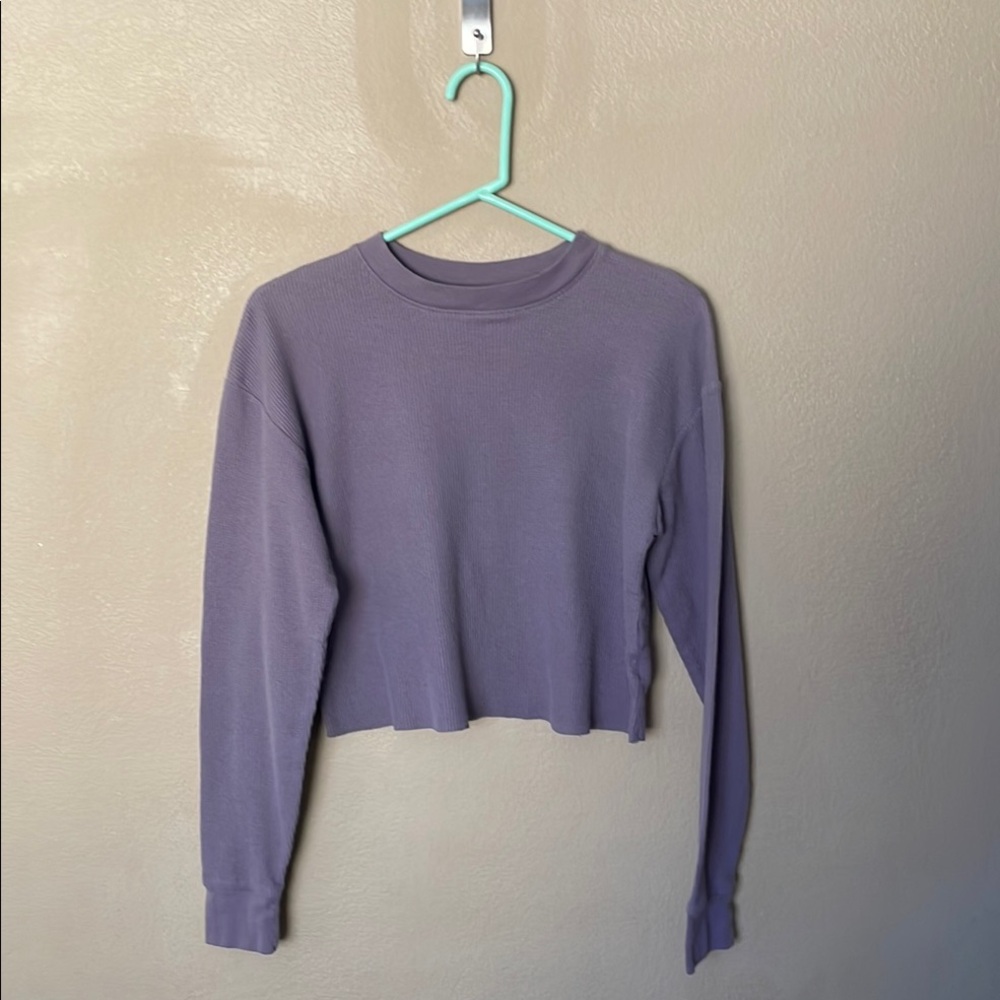 Wild Fable Purple Women's Cropped Top